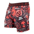 thumbnail image 2 of Marvel Comics Men's Deadpool Sticker Merc with a Mouth No-Fly Boxer Briefs, 2 of 4