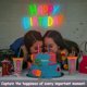thumbnail image 2 of Letrero de neón LED Happy Birthday Ecluloriven 40 x 25 cm USB, 2 of 8