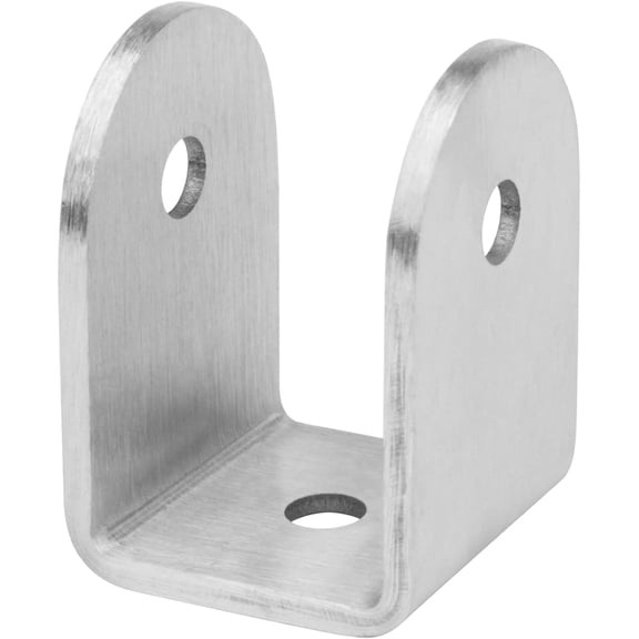 GBGS 10 Pack U Bracket for 1" Panel,304 Stainless Steel