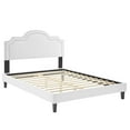 thumbnail image 3 of Modway Aviana Performance Velvet Full Bed in White, 3 of 10
