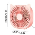 thumbnail image 2 of XGFHYJEH Desk Fan, Box Fan, Small Fan, Box Fans for Home, Desk Fans under $15.00, Small Box Fan, Portable Personal Quiet Electric Fan for Home, Plastic, 2 of 6