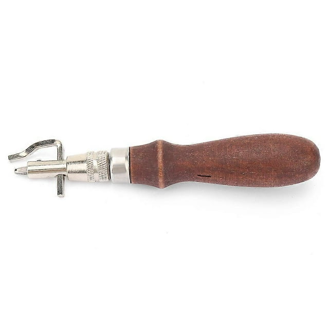 7 in 1 Multifunction Edge Beveller Groover Handle Leather Creaser Edge Trimming Tool