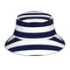 thumbnail image 1 of Balery Navy Blue And White Stripes Sombreros para el sol para hombre y mujer, sombrero de pescador con UPF 50+, 1 of 6