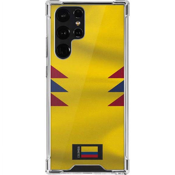 Skinit Countries of the World Colombia Soccer Flag Galaxy S22 Ultra Clear Case