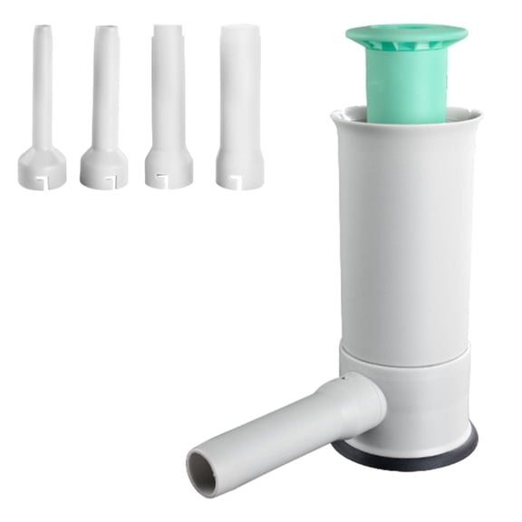 Stainless Steel Horizontal Sausage Stuffer Kitchen Meat Filler for Handmade Use