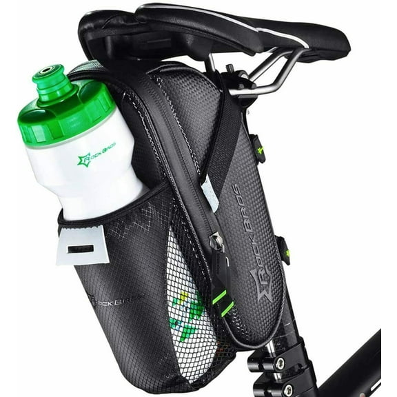 ROCKBROS Bicycle Saddle Bag Under Seat Water Bottle Mount Bike Bag