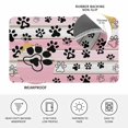thumbnail image 3 of Pink Beige Paw Print Door Mat Indoor Outdoor,Vintage Farmhouse Country Wooden Grain Non Slip Welcome Mat with Rubber Backing,Absorbent Front Door Mats Entryway Rug for Home Patio Entrance 16"x24", 3 of 9