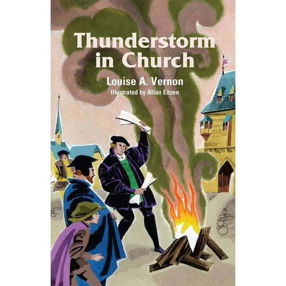 Louise A. Vernon Religious Heritage Thunderstorm in Church, (Paperback)