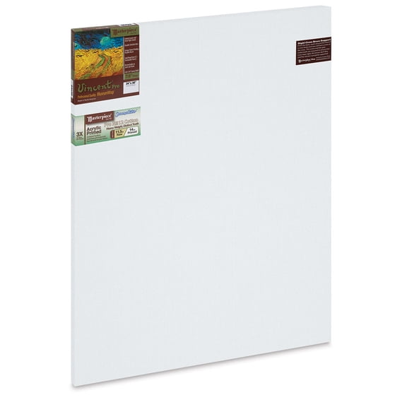 Masterpiece Artist Canvas 41856 Vincent PRO 7/8" Deep, 24" x 30", Cotton 14.0oz - 3X - Sausalito Heavy Weight