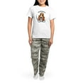 thumbnail image 4 of CafePress - Basset Hound IAAM Pajamas - Women's Short Sleeve Print T-Shirt and Pants Light Cotton Pajama Set, 4 of 7