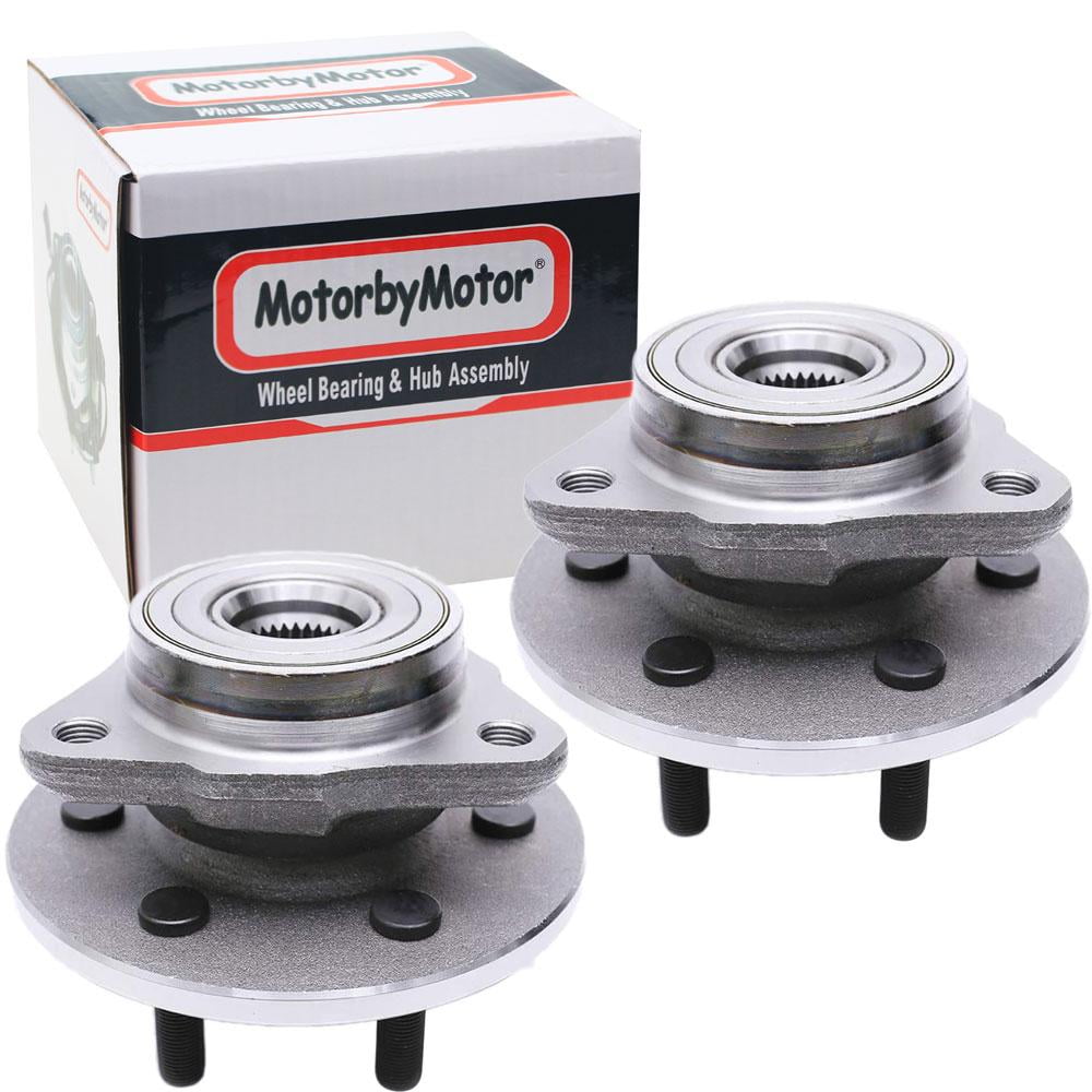 MotorbyMotor 515007 Front Wheel Bearing & Hub Assembly Fits for 1998