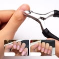 thumbnail image 4 of Cuticle Nipper, Rose Red Long Handle - Cuticle Trimmer Nail Cuticle Nipper Clipper Stainless Manicure and Pedicure Tool with Non Slip Handle Available in A Variety of Sizes, Nail Clippers, Nail, 4 of 9