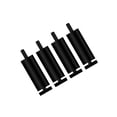 thumbnail image 3 of 4x Sofa Feet Metal Furniture Legs Rustproof Adjustable Height Support Leg for Furniture Modern Style Replacement Couch Legs for Table Chair , black 10cm, 3 of 8