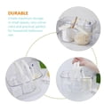 thumbnail image 3 of WORGEOUS Cesta de ducha, organizador de baño, cesta de almacenamiento de plástico con asa, 3 of 8