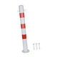 thumbnail image 5 of Poste de bolardo de seguridad de 75 cm de alto, accesorio de barrera de estacionamiento para intersecciones de carreteras, áreas al tráfico Anillo 2 rojo y, 5 of 8