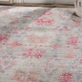 thumbnail image 3 of SAFAVIEH Windsor Marsan Traditional Runner Rug, Ivory/Fuchsia, 3' x 12', 3 of 10