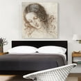 thumbnail image 2 of ARTCANVAS Head of Leda 1506 Canvas Art Print by Leonardo da Vinci - Size: 36" x 36" (1.50" Deep), 2 of 9