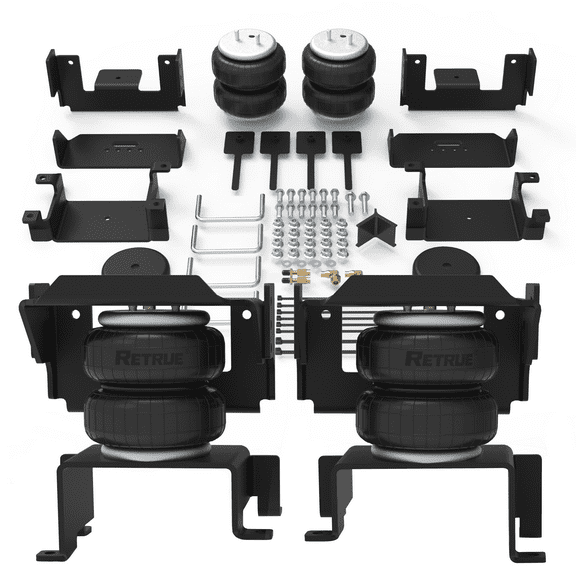 RETRUE Rear Air Bags Suspension Kit for 2015-2025 Ford F150 Truck Towing, 5000 Lbs of Load Leveling Capacity, Replacement for Firestone 2582 Ride Rite Airbags for Trucks Rear Suspension