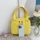 thumbnail image 4 of Bolsa de almacenamiento de lona de embrague femenino Kawaii con cremallera informal para viajes vacaciones diario Ehuebsd Para Estrenar, 4 of 9