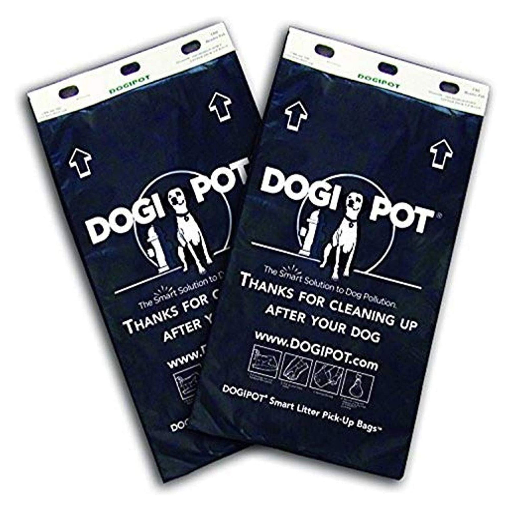 Dogipot 1402HPCASE Header Paks Smart Litter Pick Up Bags, 2000 Count