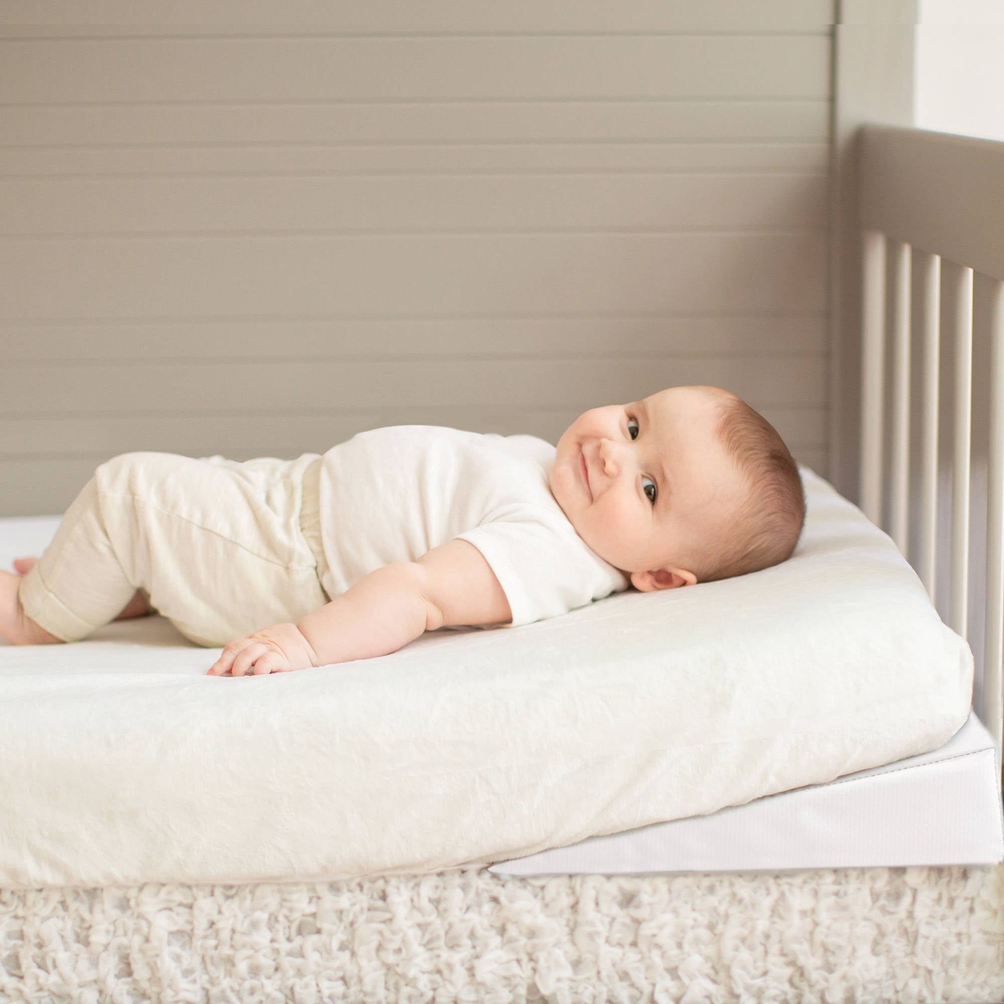 wedge pillow for baby crib