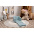 thumbnail image 3 of Delsit Kids Couch for Toddlers - 2 in 1 Convertible Foam Armchair to Lounger, Comfy Flip Out Lounge Chair, Sofa for Children, Made in Europe, 3 of 4
