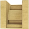 thumbnail image 4 of 7"W x 7"D x 7"H Wide Alma Rough Cedar Woodgrain TimberThane Corbel, Primed Tan, 4 of 6