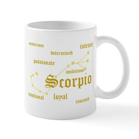 

CafePress - Scorpio Mug - 11 oz Ceramic Mug - Novelty Coffee Tea Cup