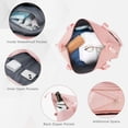 thumbnail image 4 of Juego de equipaje Merax ABS Hardshell Spinner Wheel TSA Lock Pink, 4 of 7