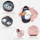 thumbnail image 5 of Merax 4 Pcs Expandable ABS Hardshell Luggage Spinner Wheel Suitcase TSA Lock Suit Case, Pink, 4-Piece Set, 5 of 6