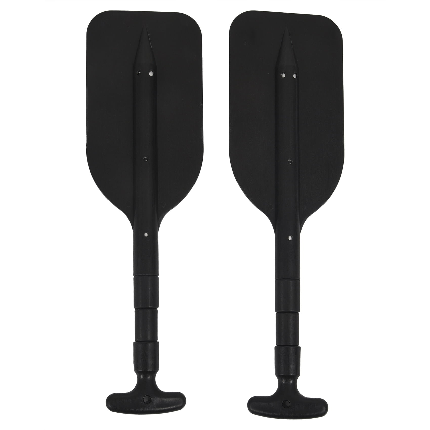 2Pcs Paddles Telescoping Plastic Boat Paddle Collapsible Oar for Kayak