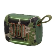 JBL Go 5 - Ultra-portable waterproof and drop-proof speaker with JBL legendary sound and ambient edge lighting - Squad