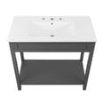 thumbnail image 4 of Modway Altura 36" Bathroom Vanity in Gray White, 4 of 9