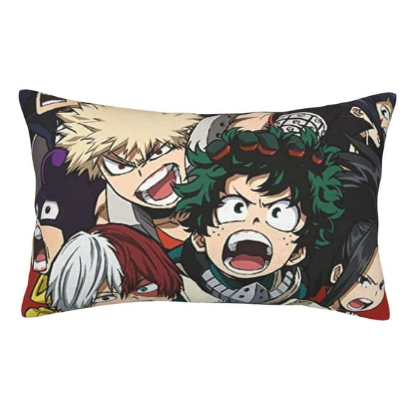 My Hero Academia Pillow Protector Pillow Cases Lightweight Soft Pillowcases Comfortable Pillow Covers 14"X20"
