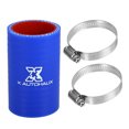 thumbnail image 1 of 1.5" ID 2.99" Longitud Recto Silicona Reductor Manguera Azul para Coche, 1 of 1