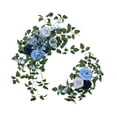 thumbnail image 4 of segolike 2x Wedding Arch Flowers Beautiful Decorations for Window Ceremony Front Door Blue, 4 of 9