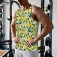 thumbnail image 6 of Haiem Lemon1 Men Workout Tank Top Gym Bodybuilding Sleeveless Muscle T Shirts Athletic Tank Breathable Workout Shirt-, 6 of 8