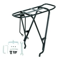 funtasica Bike Cargo Rack Luggage Carrier Rack Tailstock Disc Brake Mount Holder Pannier Rack Rear Rack for Riding Folding Bike