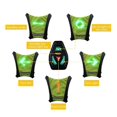 thumbnail image 5 of LED Wireless cycling vest men 20L MTB Bike Bag Safety LED Turn Signal Light Vest Bicycle Reflective Warning Vests Remote Control, 5 of 5