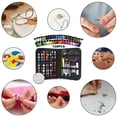 thumbnail image 2 of 128PCS Sewing Needle Thread Kits, Hand Sewing Supplies Kit, Large Sewing Supplies Set, Portable Basic Sewing Repair Kits for Beginners Traveler Emergency, 2 of 8