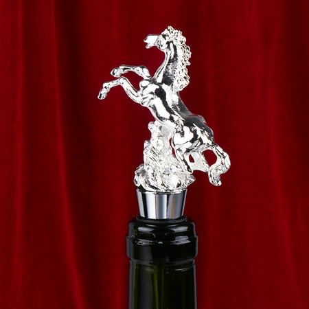 

horse design stoppers Horse Design Red Wine Stopper Creative Alloy Champagne Bottle Stopper Wine Plug for Home Bar Restaurant