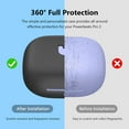 thumbnail image 3 of Shockproof Silicone Case for Beats Powerbeats Pro 2 - Stylish Protection Off White Mingyqi, 3 of 8