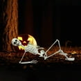 thumbnail image 4 of 2.9ft Halloween Skeleton Prop Halloween Decorations life Size Skeleton Skull Hand Anatomy Model Yard, Lawn and Home Decor, 4 of 7