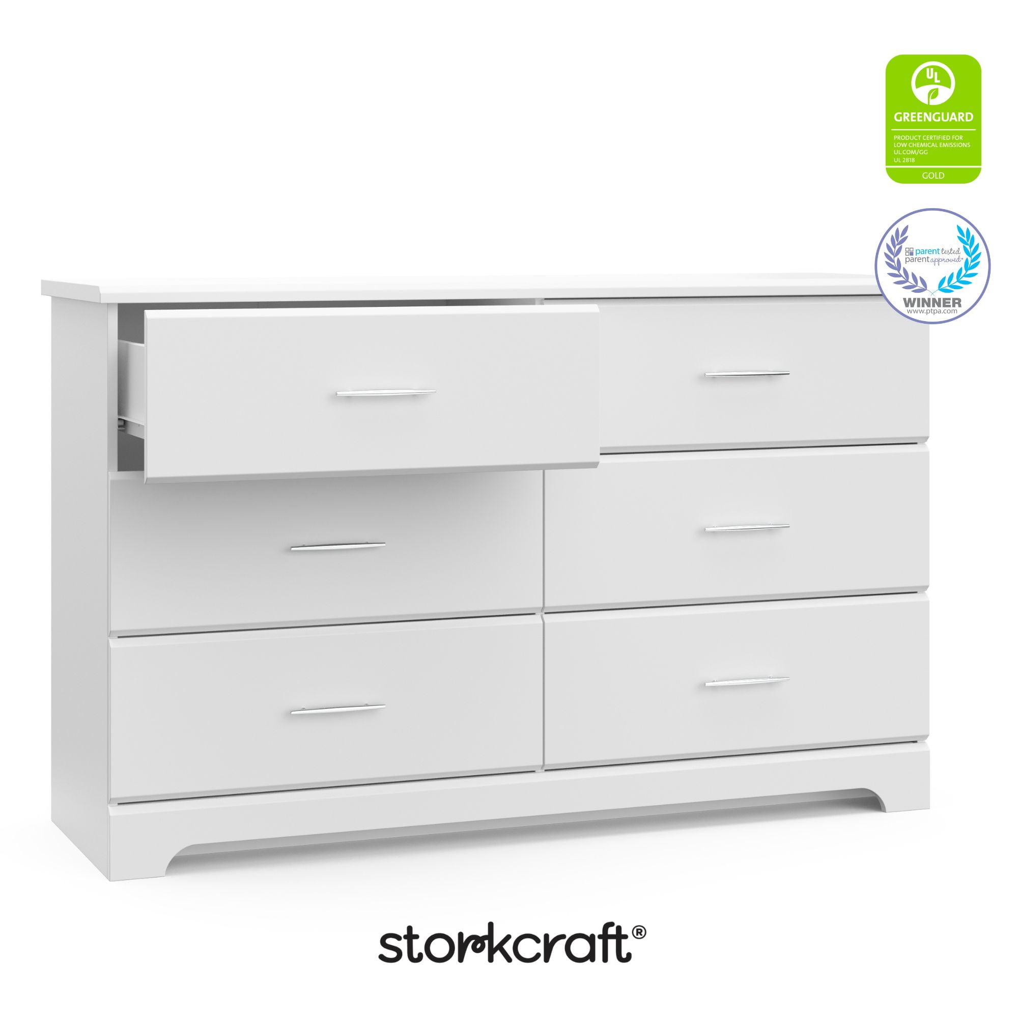 Storkcraft Brookside 6-Drawer Double Dresser