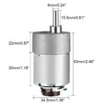 thumbnail image 3 of Motor de engranaje 18.8:1 con encoder DC 24V 530RPM, 3 of 6