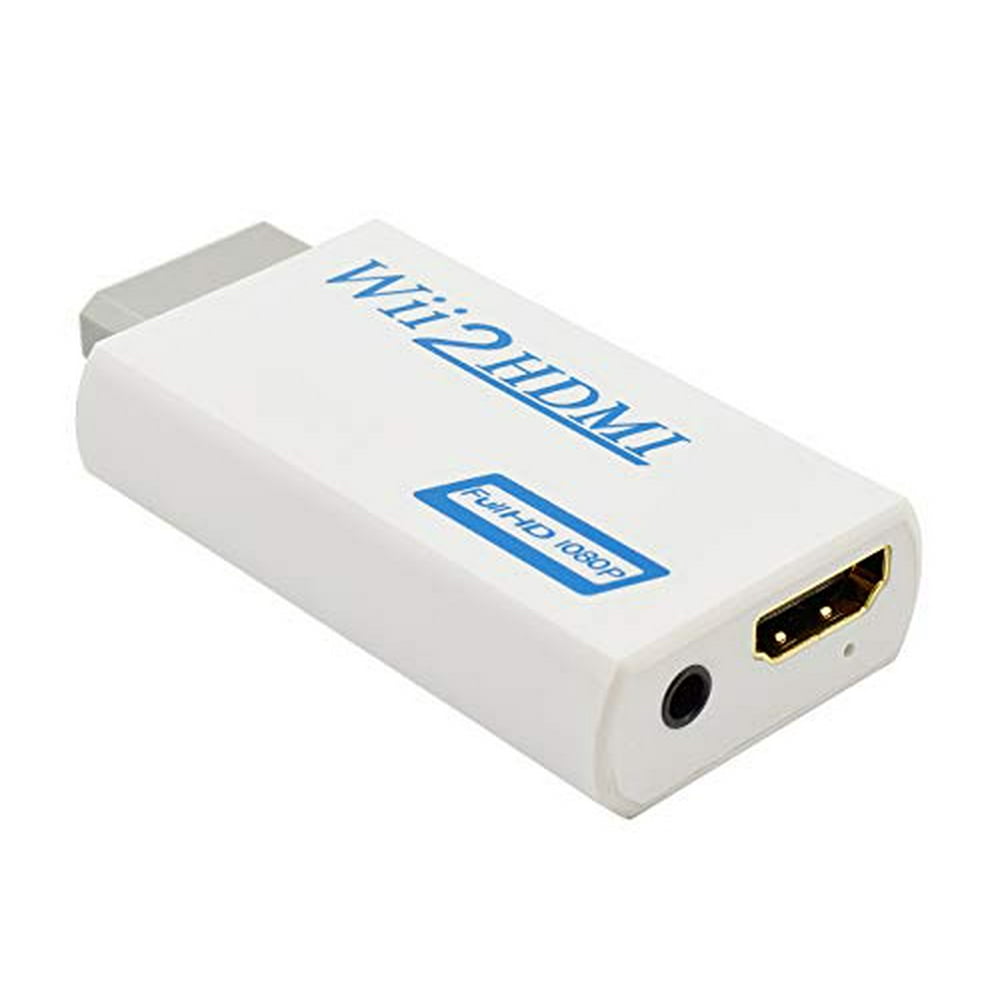 Wii to HDMI Converter for Full HD Device,Hanstend Wii HDMI Adapter with