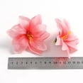 thumbnail image 4 of Girlsshop Artificial Flower Saylily Silk Artificial Flower Diy Handmade Decoration, light pink, 4 of 9