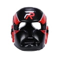 thumbnail image 3 of jinwen Couvre-Chef de Boxe Ajustable Protection Intégrale pour Muay Thai Mma Kickboxing Rouge m, 3 of 9