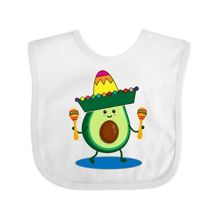 

Inktastic Cinco De Mayo Baby Clothes Avocado Gift Baby Boy or Baby Girl Bib