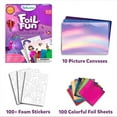 thumbnail image 4 of Foil Fun - Art & Craft Activity, Mess Free Art, DIY Creative Kit for Kids Ages 4 and up, 4 of 9